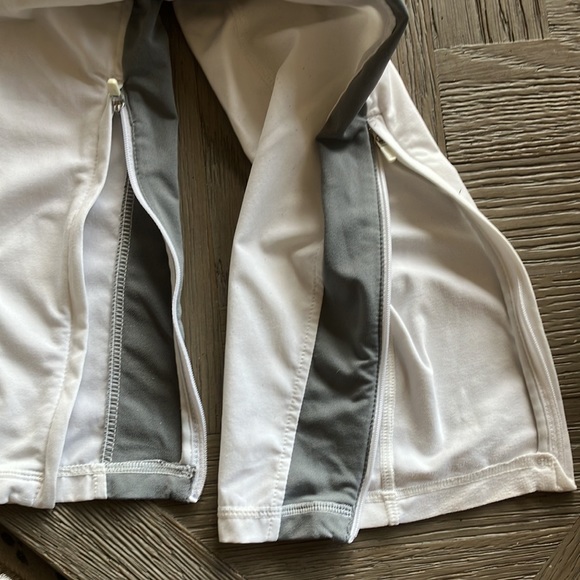 Nike track pants XS white with gray accent with side pockets - Picture 7 of 7